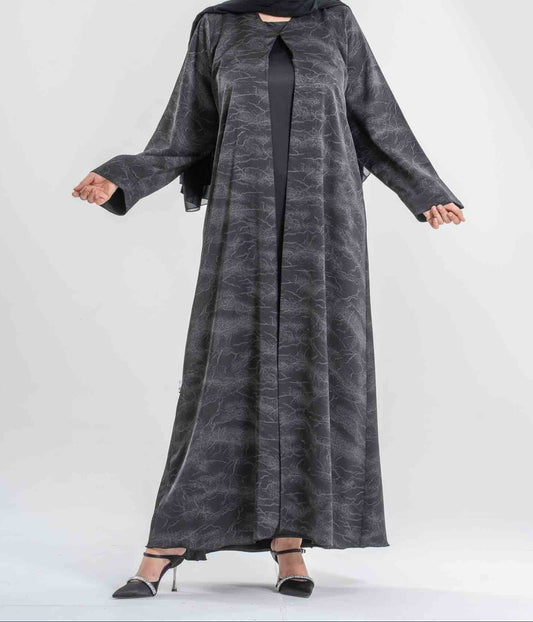 Print abaya Jacquard collection