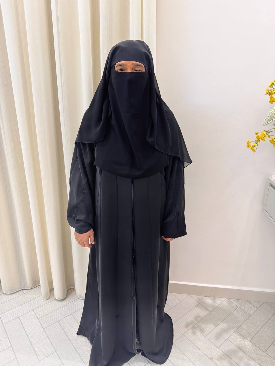 The Resha - Layered Niqab – Premium Korean Fabric