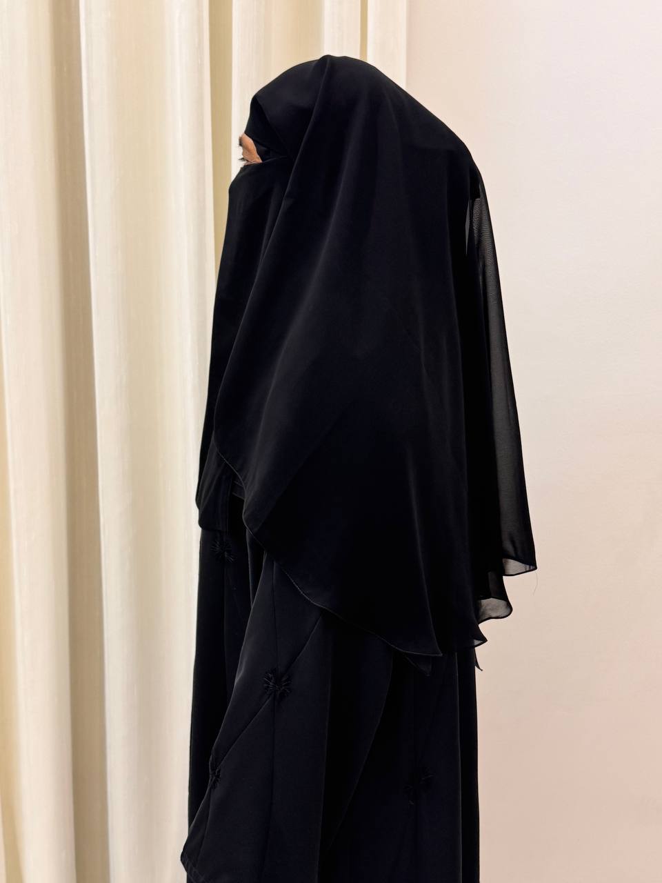 The Resha - Layered Niqab – Premium Korean Fabric