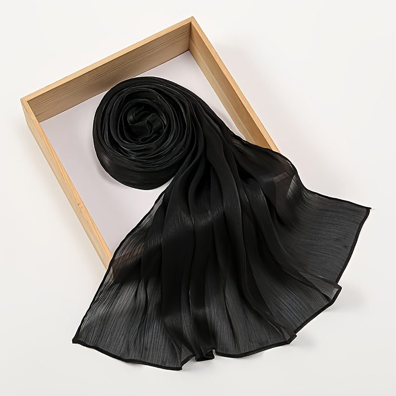 The Resha - Shimmery Organza hijab set