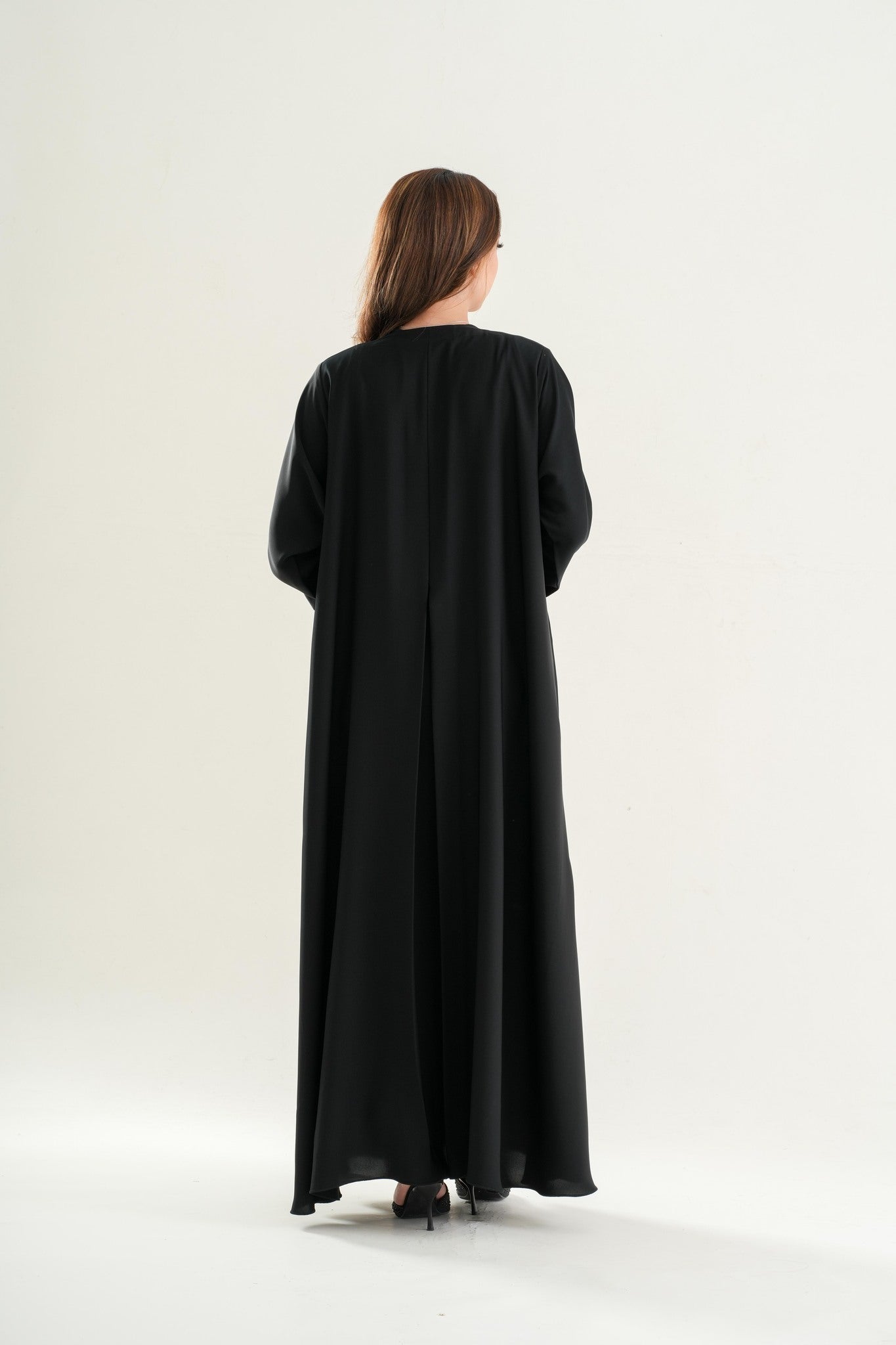 Classic Daily Wear Button Style Abaya C102
