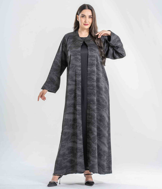 Print abaya Jacquard collection