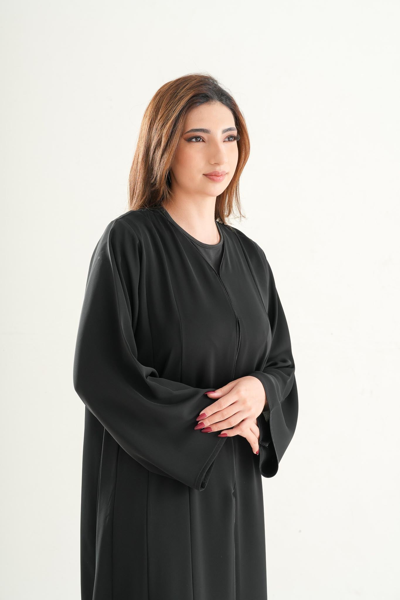 Strip Line Classic Daily Wear Abaya – Abaya Code D1103