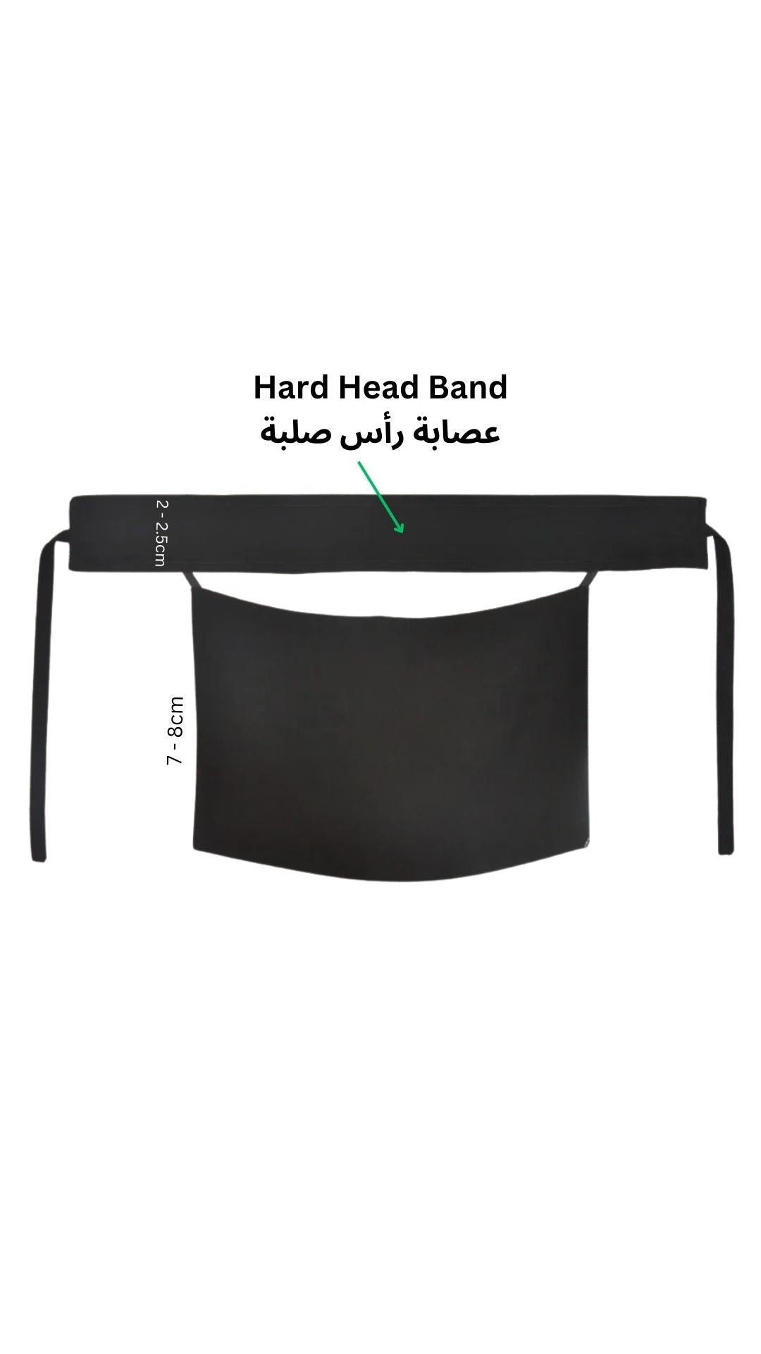 The Resha - Slanting  Short Niqab