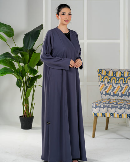 Abaya Code D1105 – Daily Wear abaya Elegant overlap front design