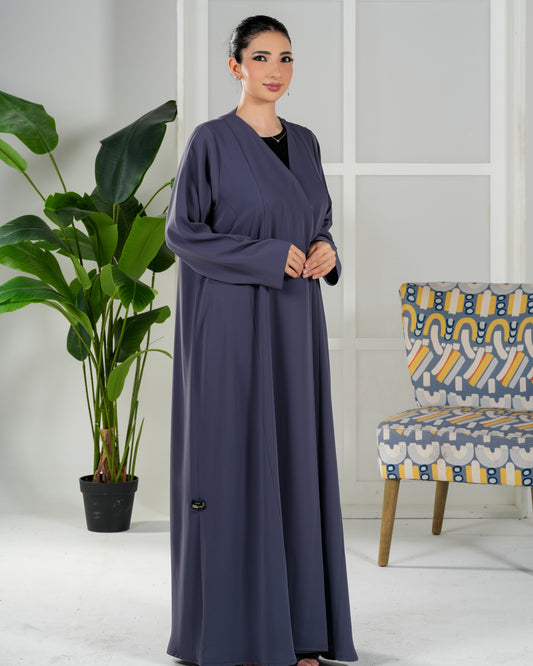 Abaya Code D1105 – Daily Wear abaya Elegant overlap front design