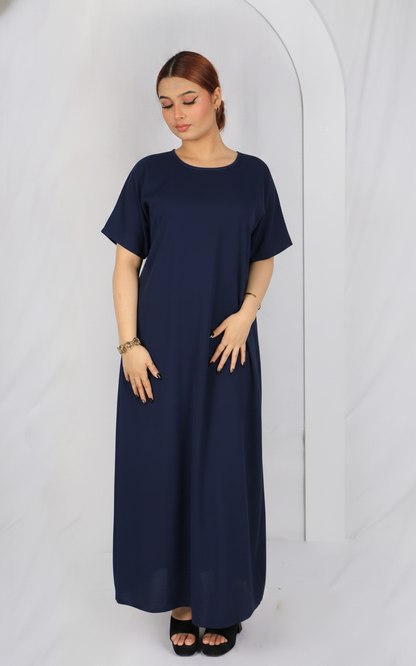Premium Korean Nida -Half Sleeves Inner Dress