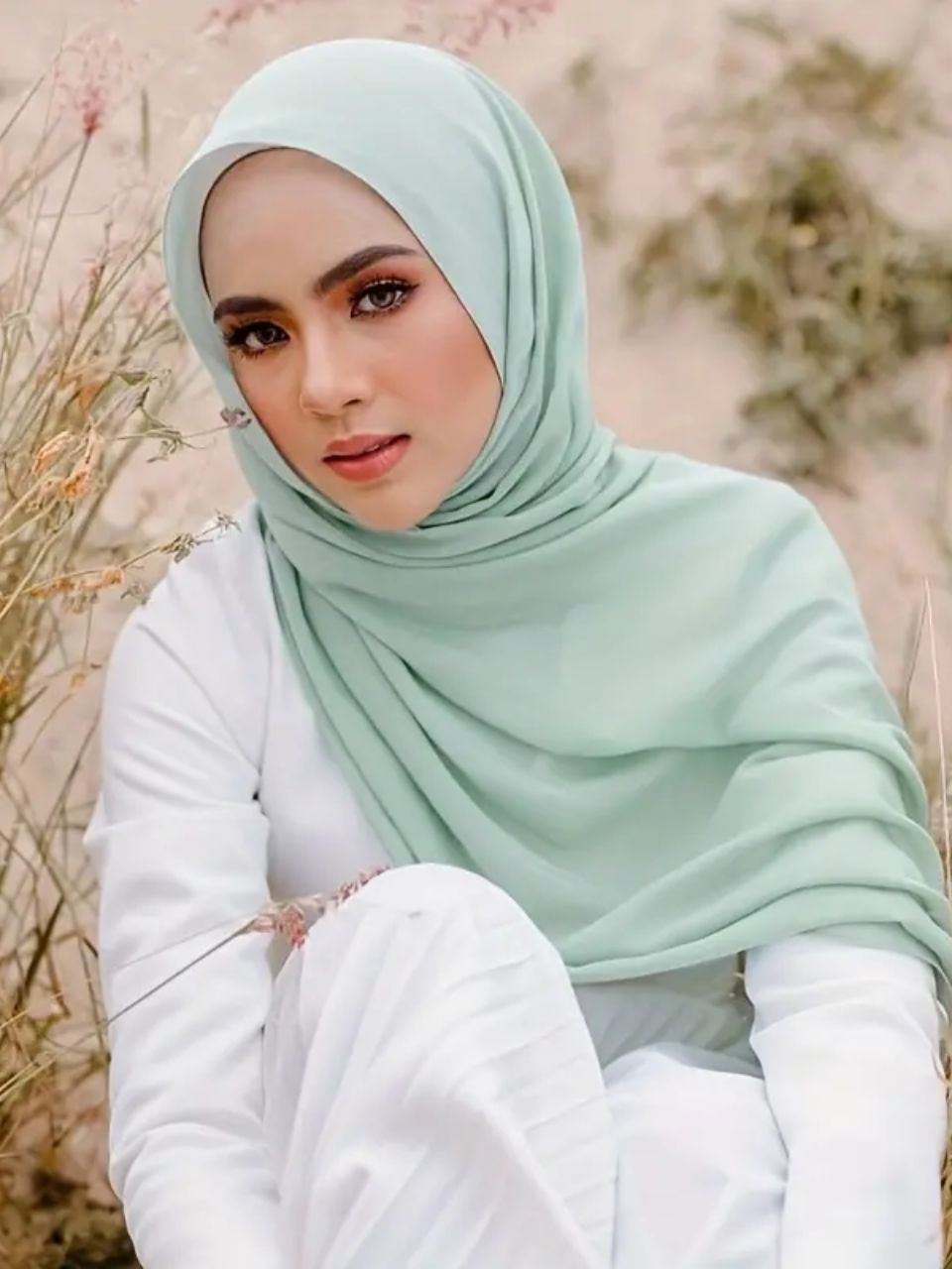 The Resha - Chiffon Colored Hijabs