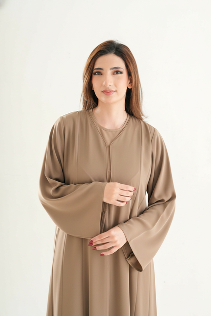 Strip Line Classic Daily Wear Abaya – Abaya Code D1103