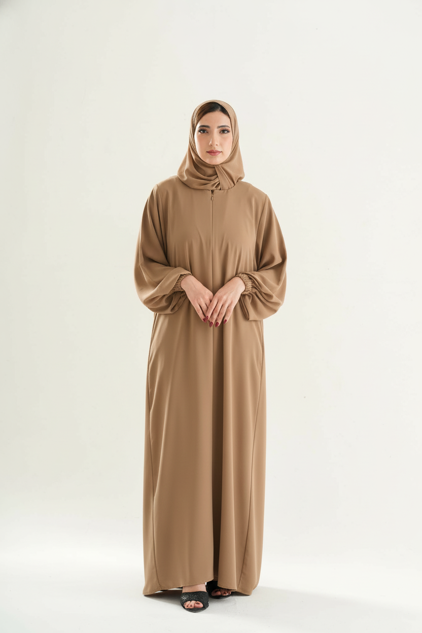 Model 5 Umrah / Hajj Abaya – Premium Korean Nida