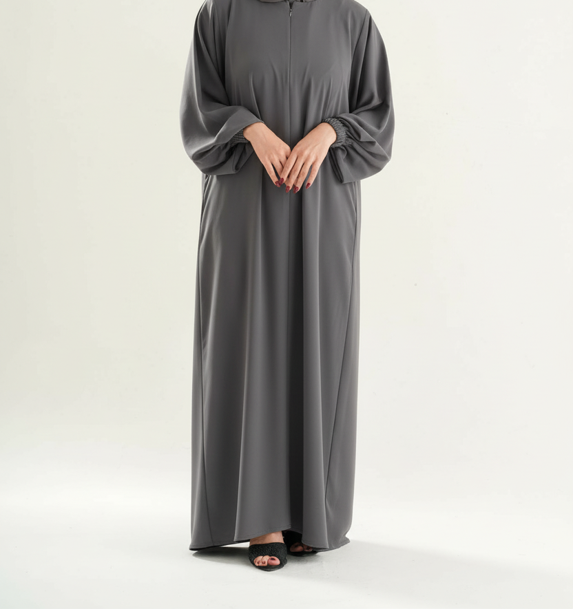 Model 5 Umrah / Hajj Abaya – Premium Korean Nida