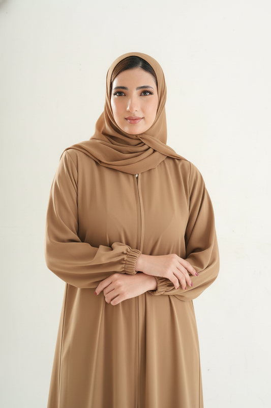 The Resha - Premium Mocha Beige  28*81cm (Standard Size)