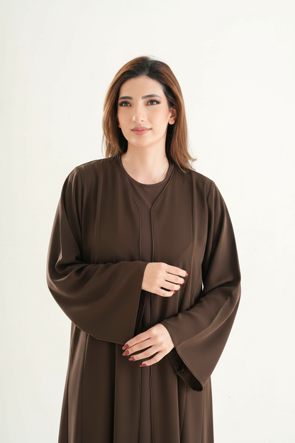 Strip Line Classic Daily Wear Abaya – Abaya Code D1103