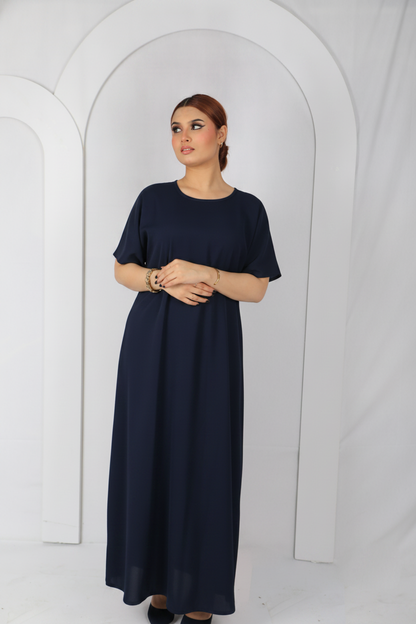 Premium Korean Nida -Half Sleeves Inner Dress