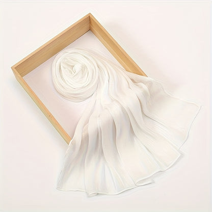 The Resha - Shimmery Organza hijab set
