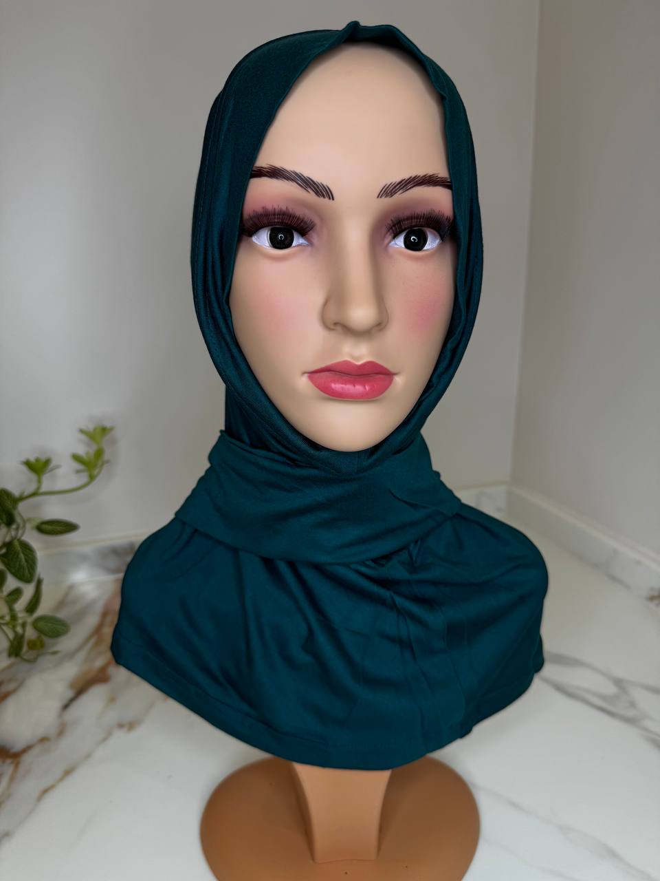 Hijab Cap with Button Closure