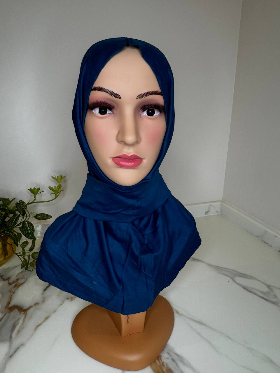 Hijab Cap with Button Closure