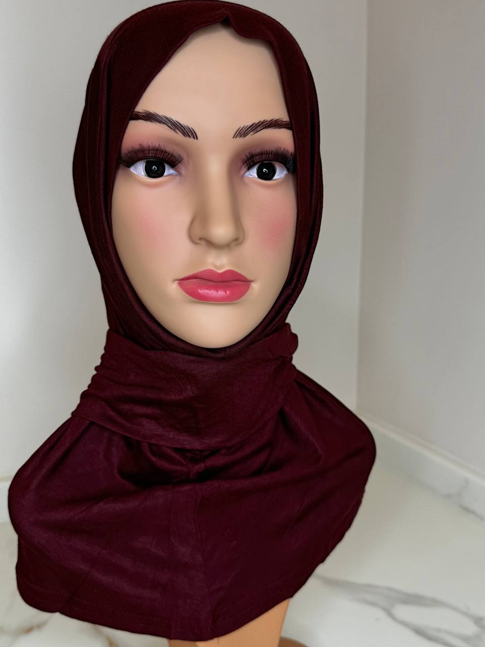 Hijab Cap with Button Closure