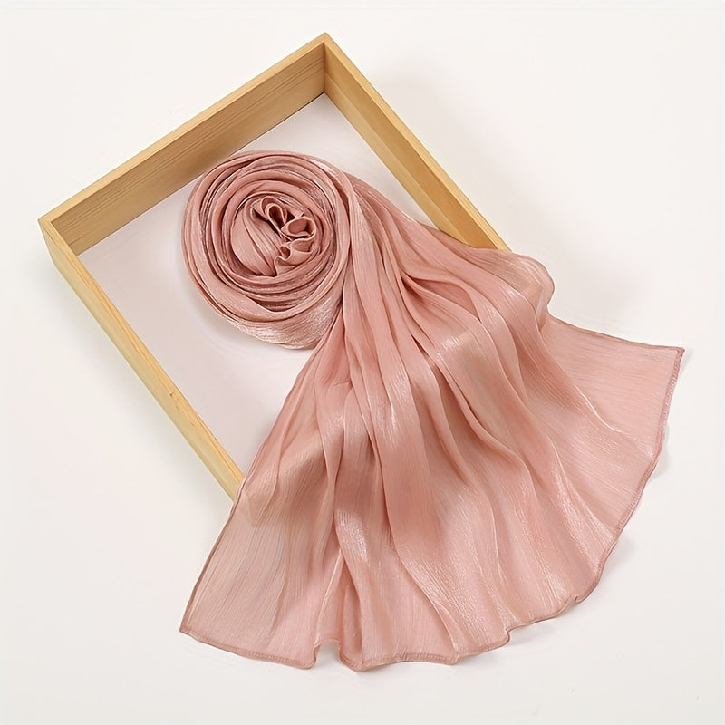 The Resha - Shimmery Organza hijab set