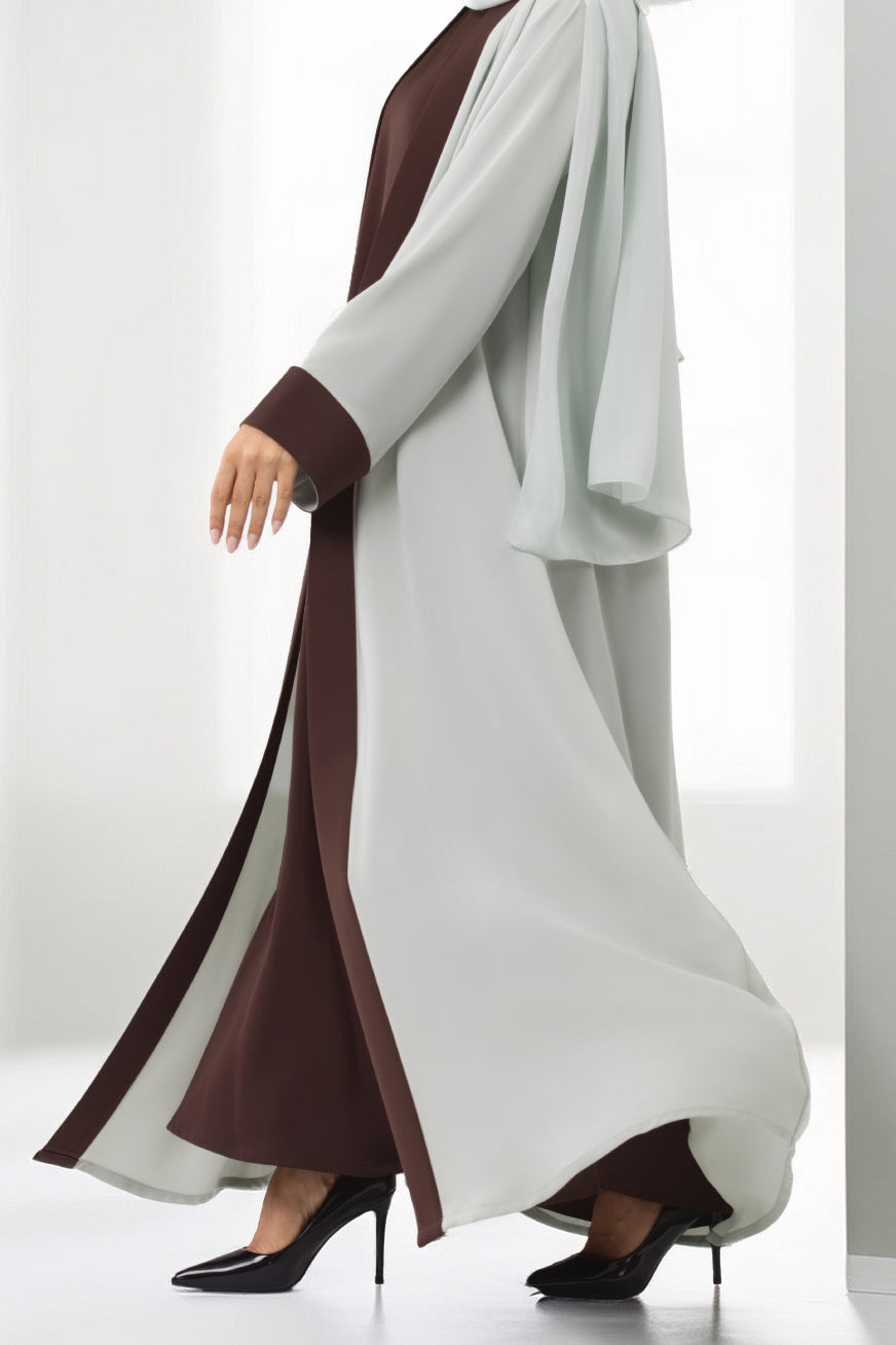 The Resha - S16 Daily Wear Abaya (Includes Inner & Sheila)