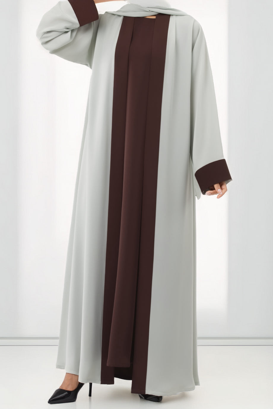 The Resha - S16 Daily Wear Abaya (Includes Inner & Sheila)