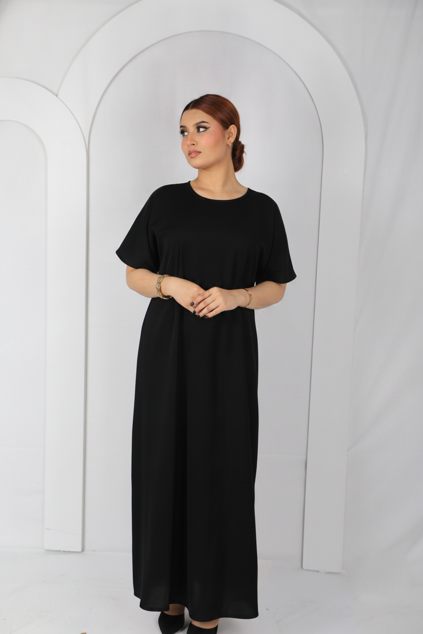 Premium Korean Nida -Half Sleeves Inner Dress